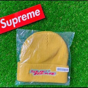 Brand New Supreme Lower Raised Patch Beanie